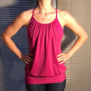 Lululemon pink tank